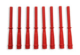 MSD Single Hemi Wire Set, Super Conductor 8.5mm Wire Set, Red - 31529