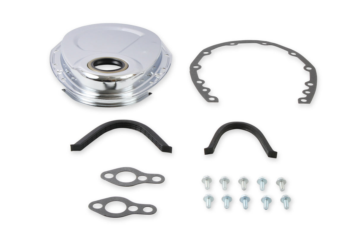 Mr Gasket Timing Cover - Chrome - 4590