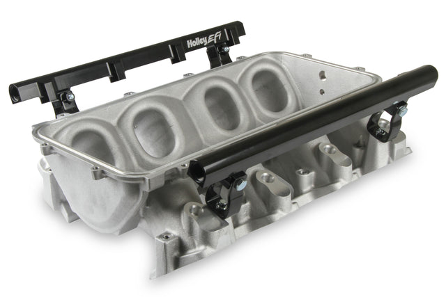 Holley 300-670 Lo-Ram Manifold Base and Fuel Rails Single Fuel Injector GM LS3/L92