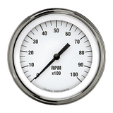 Classic Instruments White Hot 3 3/8" Tachometer - WH10SLF