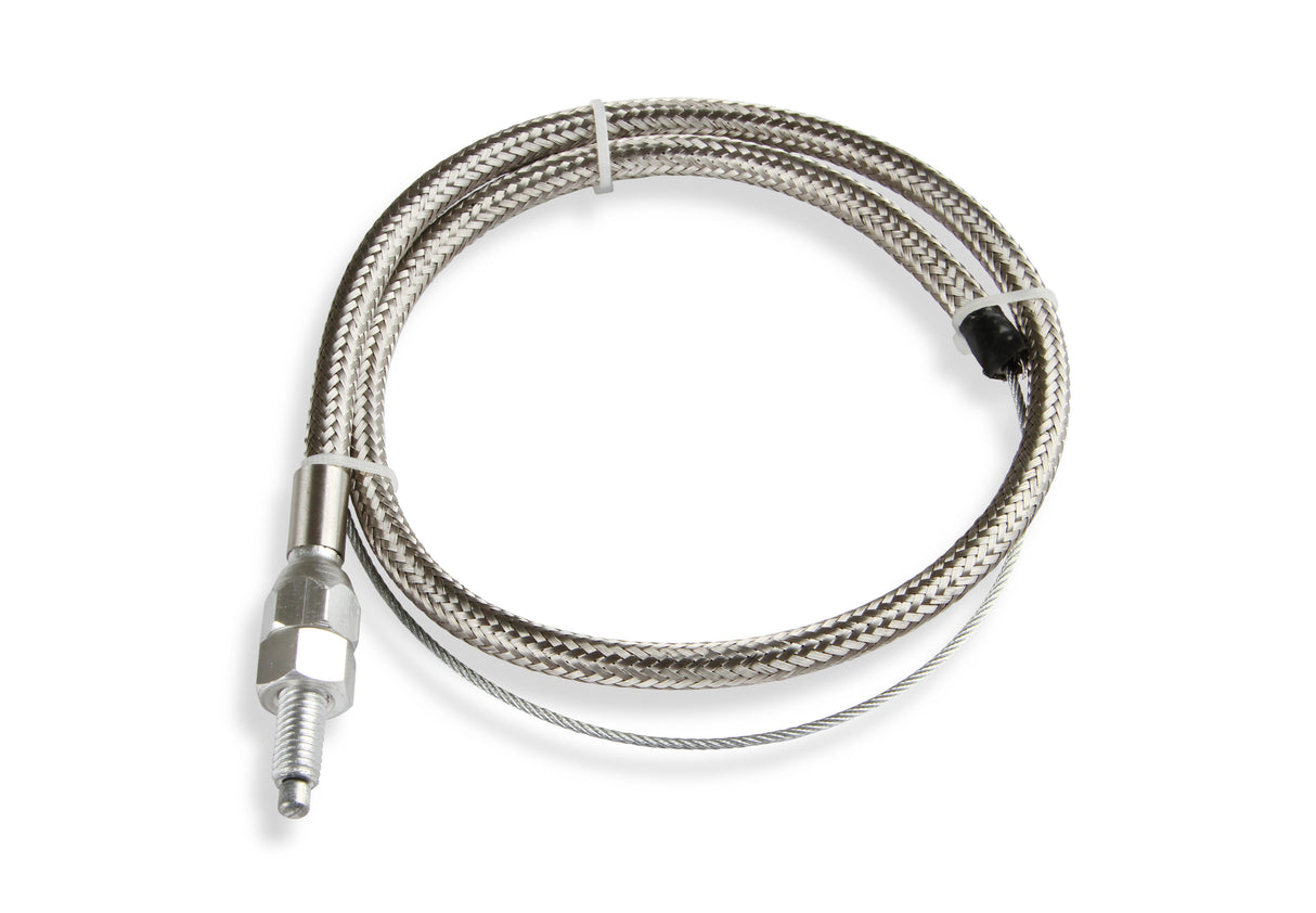 Mr Gasket Throttle Cable Kit - Stainless Steel Braided - 5657