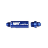 NOS In-Line Hi-Flow Nitrous Filter, 8AN - Blue - 15558NOS