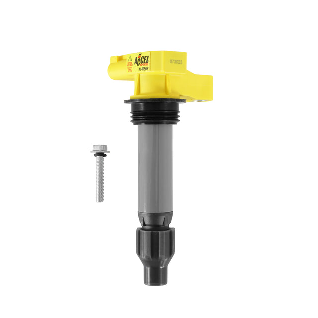 ACCEL Ignition Coil Super Coil- GM/SAAB/Suzuki- V6 engines- Individual- Yellow - 140569