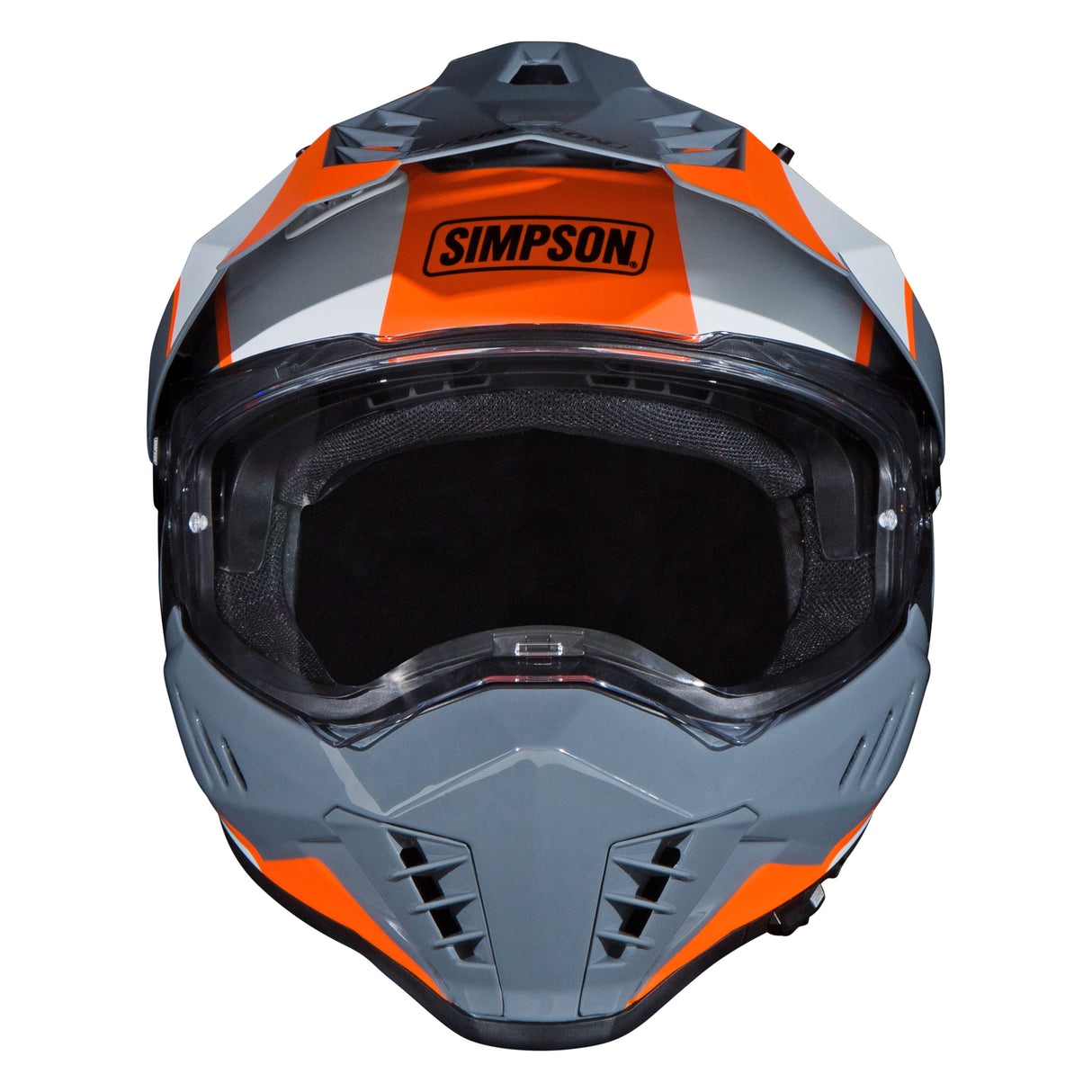 Simpson Motorcycle Xcursion Bandit Helmet - BC Orange - Extra Small - XBBAOWXS