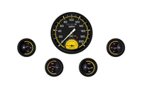 Classic Instruments Autocross Yellow 4-5/8" Speedtachular - AX65YBLF
