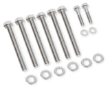 Mr Gasket Water Pump Bolt Set - Stainless Steel - 60930G