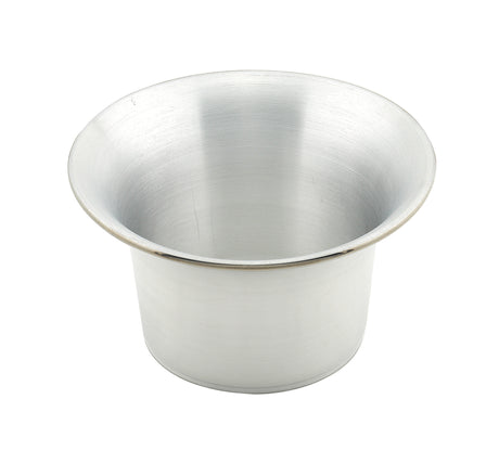 Mr Gasket Mr. Gasket Velocity Stack - Polished Aluminum - 5 Inch Tall x 8-1/2" Diameter - 46