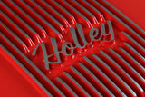 Holley 120-404 Vintage Series Oval Air Cleaner - Gloss Red Machined
