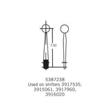 Hurst Street Super Shifter 4-Speed Shifter - Ford/GM - 3917535
