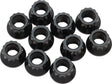 Aeroflow 12-Point Nuts, Chrome Moly Black Oxide, 10-Pack - AF34-24-0010 AF34-24-0010