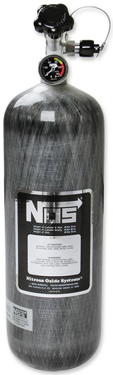 NOS Nitrous Bottle 12 lbs, Carbon Fibre - NOS14748 NOS14748