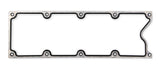 Mr Gasket Valley Cover Gasket - Molded Rubber with Aluminum Carrier - 61020G