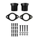 Scott Drake Shorty Headers 1-5/8" Black High Temp Painted - C5ZZ-9430-BK-SH