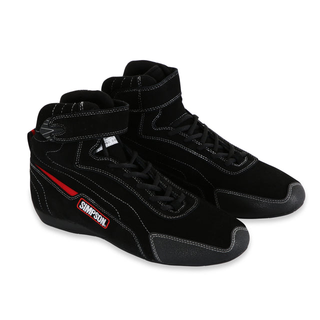 Simpson Turbine High Top Shoe Black 9.5 - TU950BK