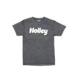Holley 10429-3XHOL Mineral Washed Distressed Tee