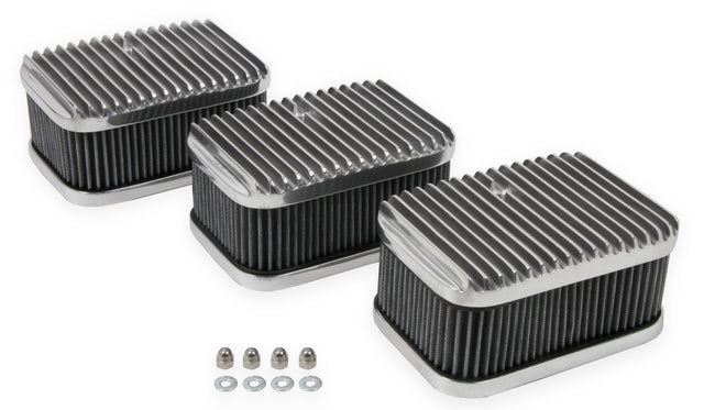 Holley 120-105 3X2 AIR CLEANERS & FILTERS, SET OF 3