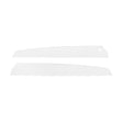 Scott Drake Deluxe Door Panel Inserts Brushed Aluminum - C7ZZ-65237A22-3