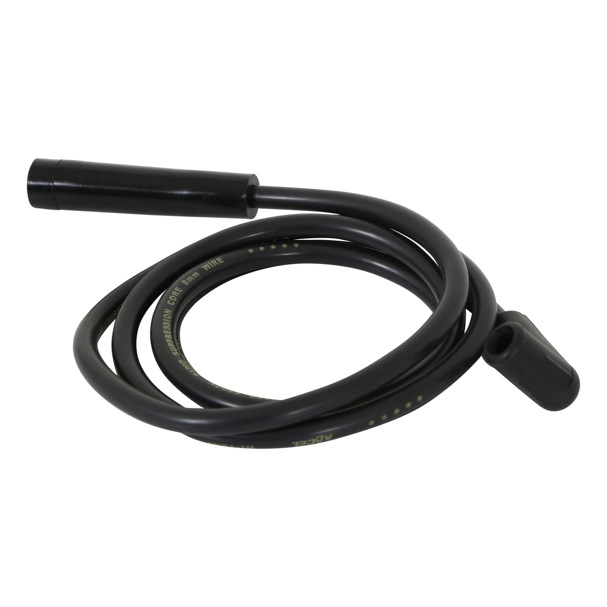 ACCEL Single Wire Replacement Kit - Straight and 90° Spark plug boots - Universal - Black - 170500K