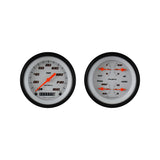 Classic Instruments Velocity White Two Gauge Set - VS02WBLF