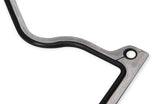 Mr Gasket Valley Cover Gasket - Molded Rubber with Aluminum Carrier - 61020G
