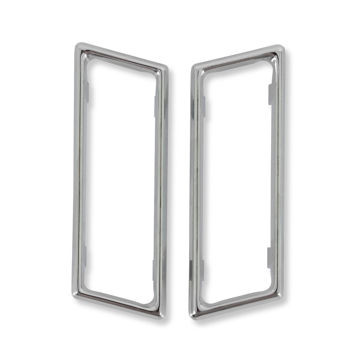 Scott Drake Fastback Vent Slide Bezels - C5ZZ-6331002-3