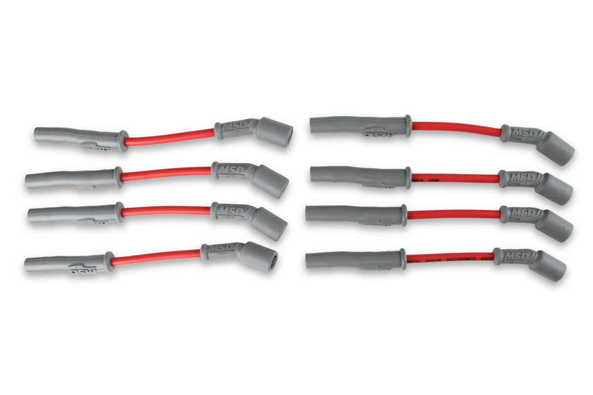 MSD Wire Set, Super Conductor 8.5MM GM LS/LT Red - 33829