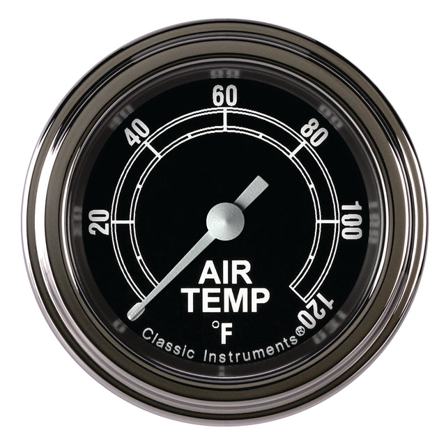 Classic Instruments Traditional 2-1/8" Outside Air Tempature Gauge - TR199SLF