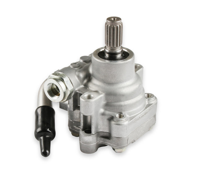 Holley 198-103 Power Steering Pump Assembly, for LT4 Accessory Drive with splined shaft