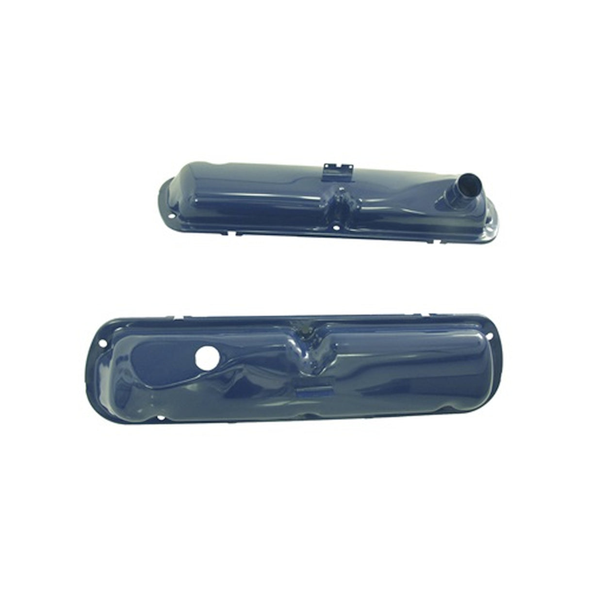 Scott Drake 65-68 Small Block Valve Covers (Blue) - C5ZZ-6A582-BL