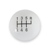 Hurst Shift Knob - 6 Speed - White - 1630040