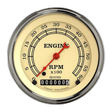 Classic Instruments Vintage 3 3/8" Tachometer - VT60HSLF
