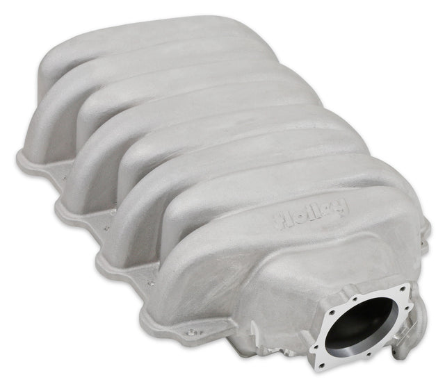 Holley 300-900 Low-Profile Intake Manifold - Godzilla - Natural Finish