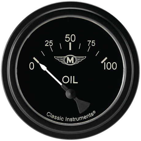 Classic Instruments MOAL 2 5/8IN OIL PRES 100psi ELEC - MA281BLC