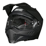 Simpson Motorcycle Xcursion Bandit Helmet - Matte Black - Small - XB3SM
