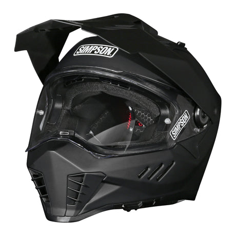 Simpson Motorcycle Xcursion Bandit Helmet - Matte Black - Small - XB3SM