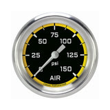 Classic Instruments Autocross Yellow 2-5/8" Air Pressure Gauge - AX318YAPF