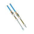 B&M Performance Shifter Cable - 6-Foot Length - Blue - 80740