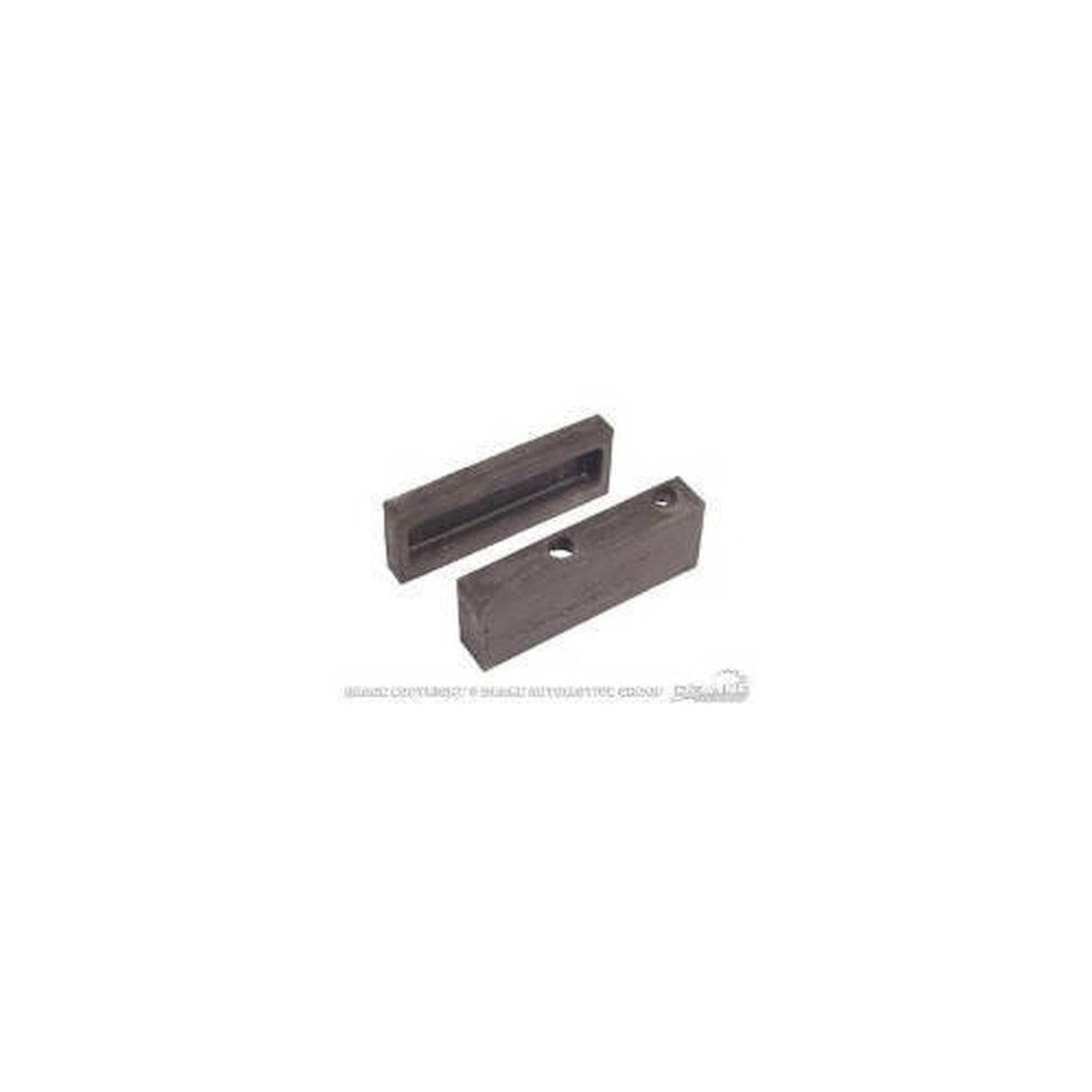 Scott Drake 65-68 Heater Core End Caps (Without Air Conditioning) - C5ZZ-18500-C