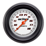 Classic Instruments Velocity White 2 1/8" Air Fuel Ratio Gauge - VS194WBLF