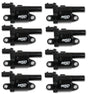 MSD Ignition Coil - Blaster Series - Gen V GDI Engine - Black - 8-Pack- Round - 826883