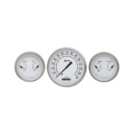 Classic Instruments CLASS WHITE 5IN SPEEDO & 2 - 3INDUALS-GM - CW64SLC