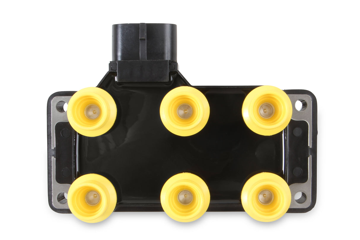 ACCEL Ignition Coil - SuperCoil - Ford 6-Tower EDIS with horizontal plug - 140035