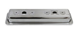 Mr Gasket Chrome Valve Covers - Finned - 9415