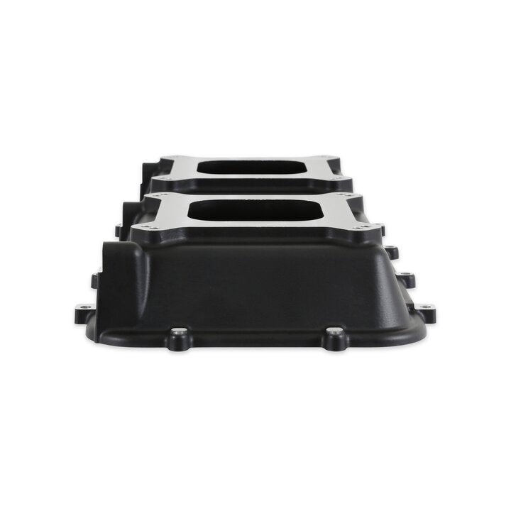 Holley 300-207BK-2 Hi-Ram Intake Plenum Top Only - 2 x 4150 - Flat Black Finish