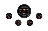 Classic Instruments Velocity Black Five Gauge Set 54 - VS54BBLF