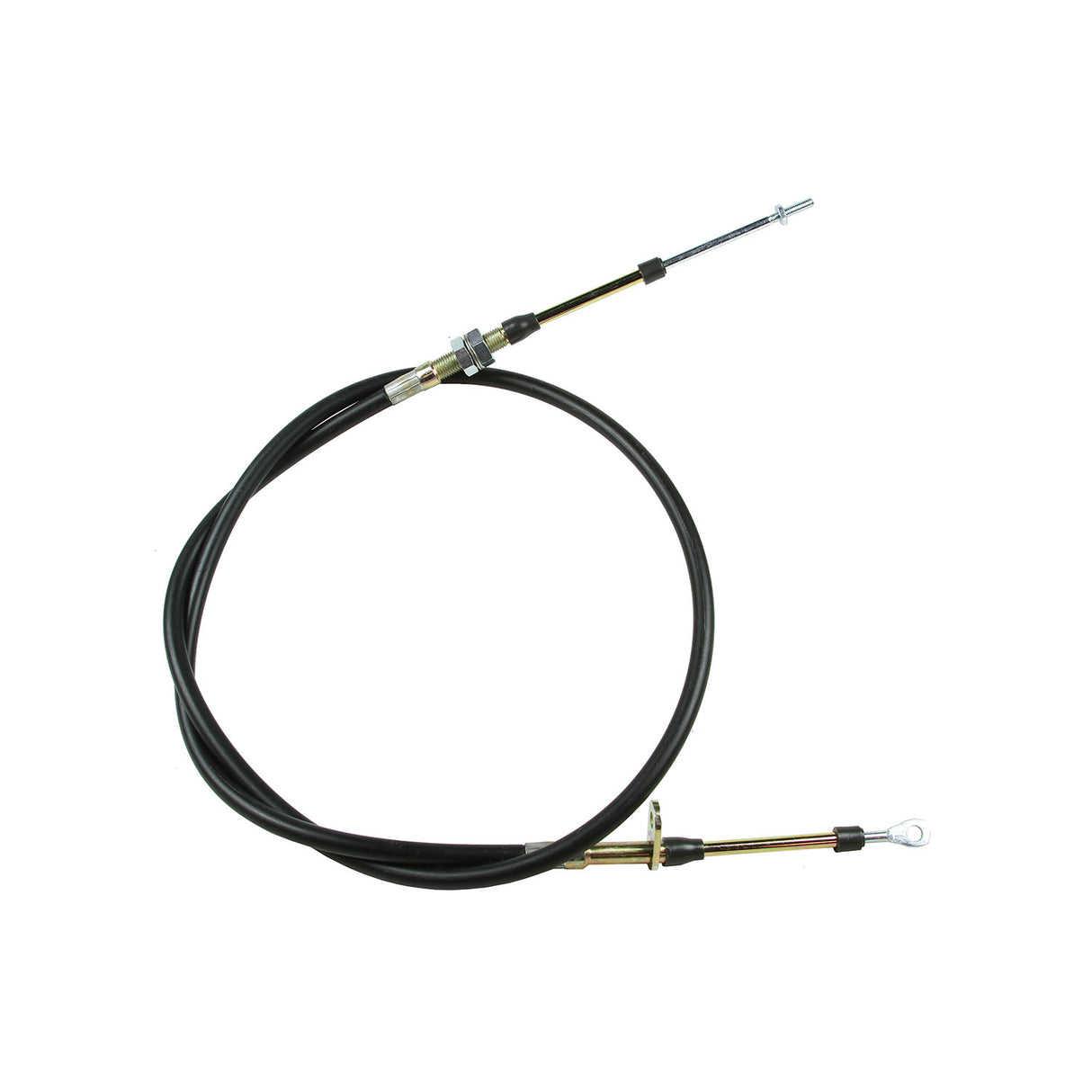 B&M Super Duty Shifter Cable - 5-Foot Length - Black - 81833