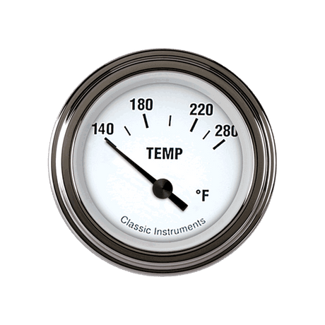 Classic Instruments WHITE HOT SERIES 2IN WATER TEMP - WH26SLC