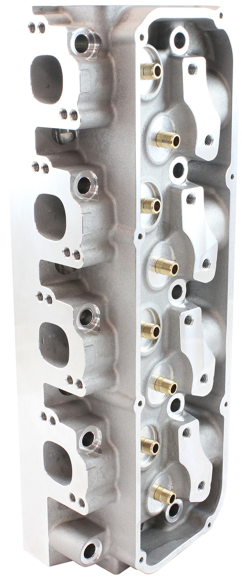 Aeroflow Bare 2V 205cc Aluminium Cylinder Heads with 64cc Chamber (Pair) Suit Ford 302-351 Cleveland (AF95-0351-64)