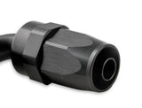 Mr Gasket -10 AN 90 Degree Swivel Hose End - Black - 229010-BL