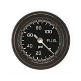 Classic Instruments Autocross Gray 2-1/8" Fuel Pressure Gauge (100 PSI) - AX146GBLF